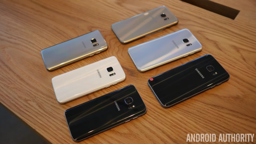 Samsung Galaxy S7 color comparison 5