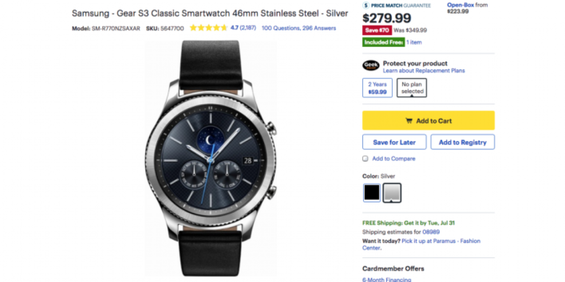 best buy s3 classic